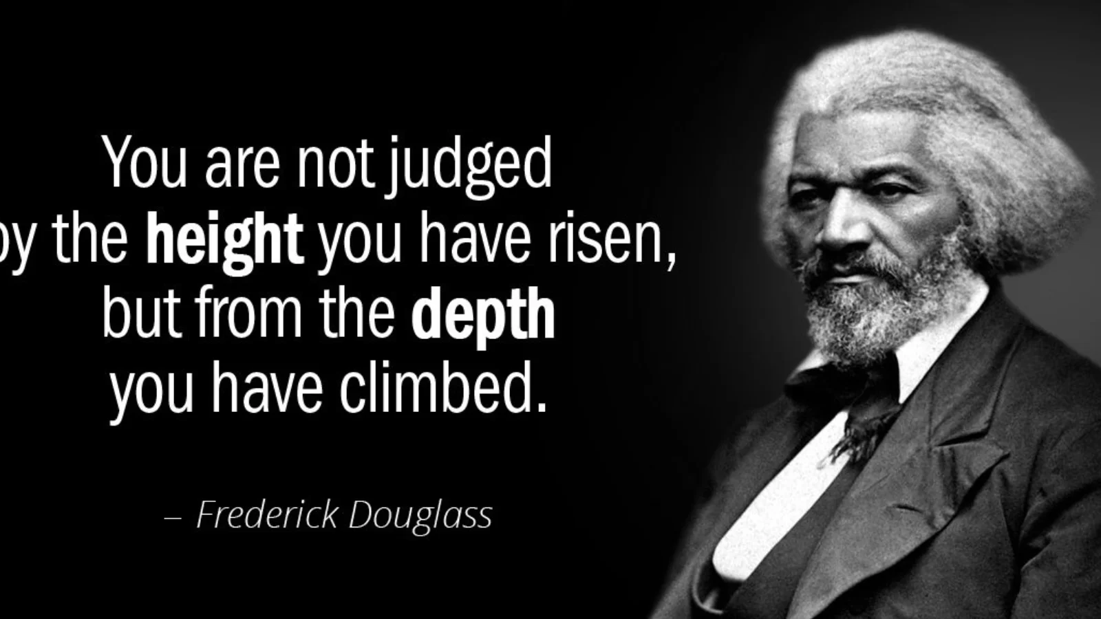 Inspirational Quotes by Frederick Douglass