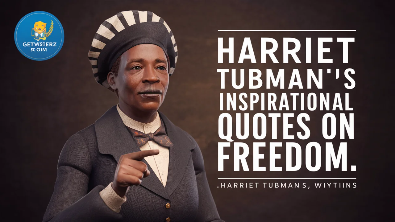 Harriet Tubman's Inspirational Quotes on Freedom