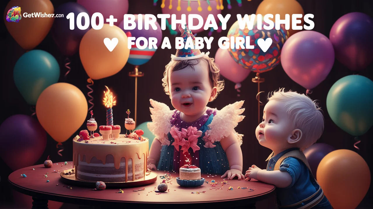 Birthday Wishes for a Baby Girl