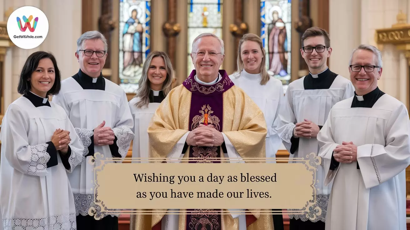 Birthday Wishes for a Priest