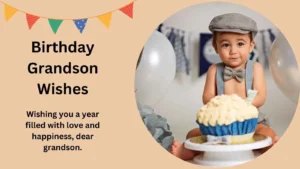 Birthday Grandson Wishes