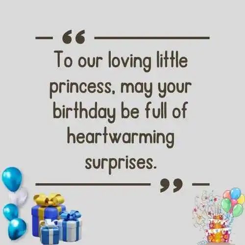 Heartwarming Birthday Wishes for a Little Princess 