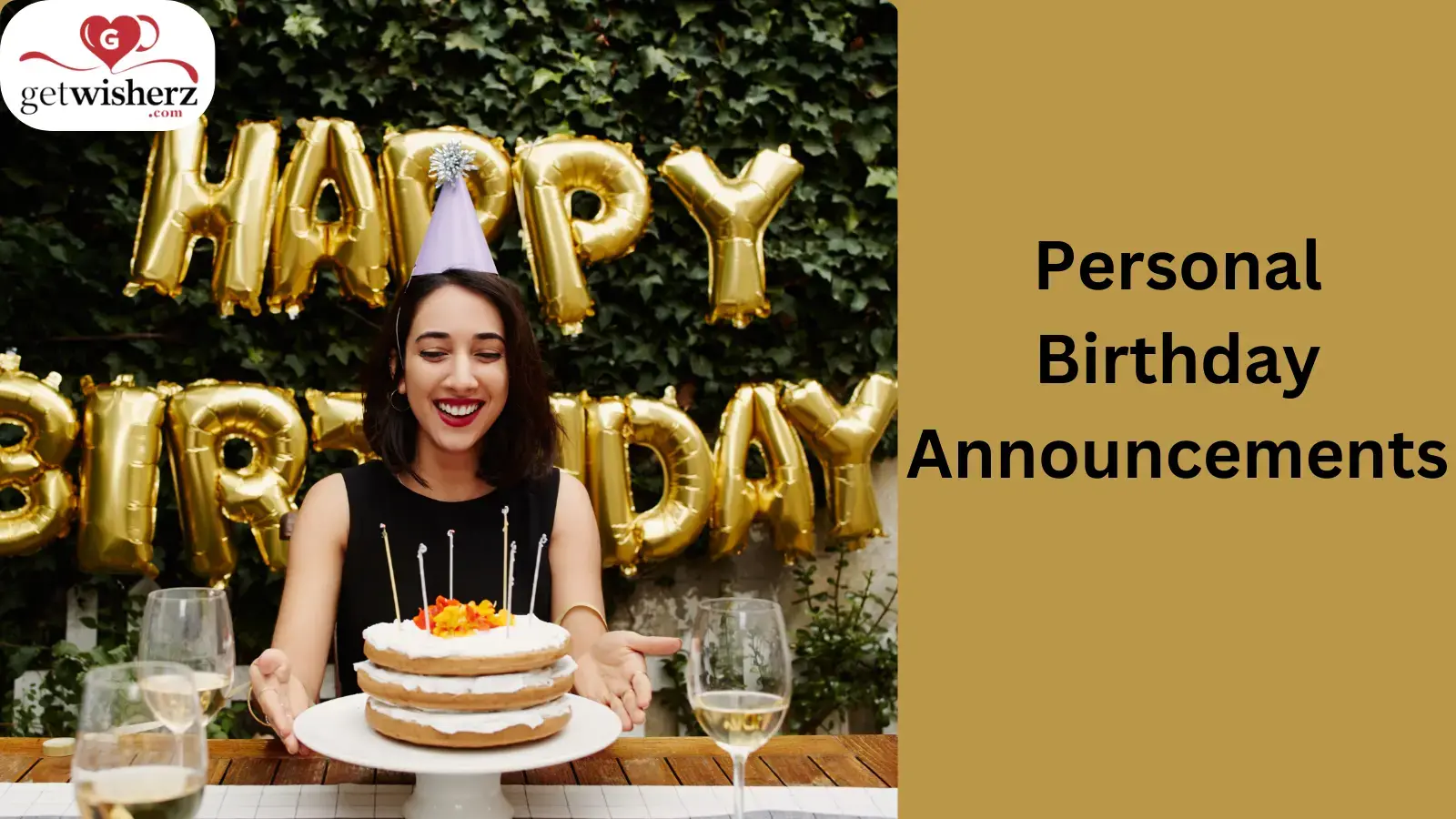 Personal Birthday Announcements